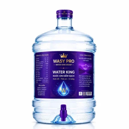 BÌNH NƯỚC HYDROGEN GIÀU ION KIỀM SẠCH 19L WASY PRO