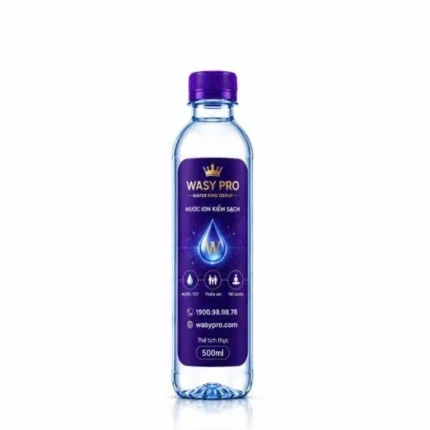 CHAI NƯỚC HYDROGEN GIÀU ION KIỀM SẠCH 500ML WASY PRO